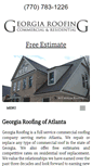 Mobile Screenshot of georgia-roofing.com